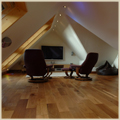 Room in a loft conversion